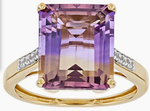Color ametrine white - ametrine, w/white