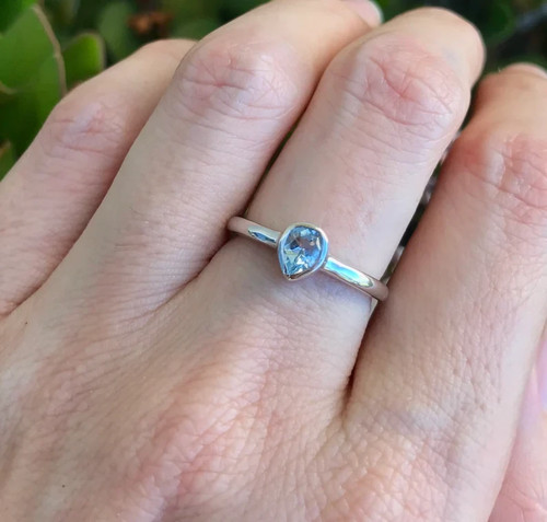 Genuine blue topaz stack - genuine,