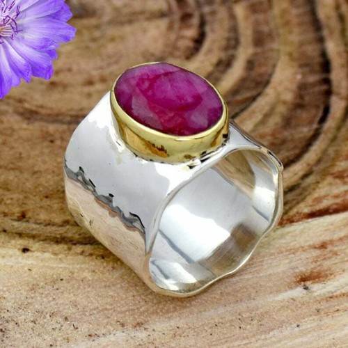 Red quartz gemstone 925 - red,